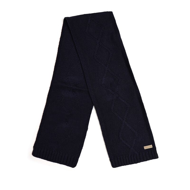 Boys Dark Blue Cap with Scarf image number null